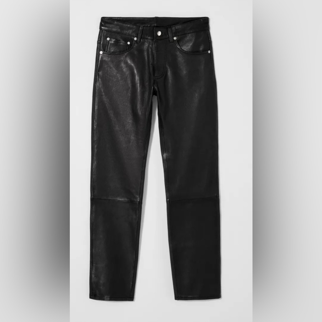Leather Trousers Kate Moss Bobby Gillespie X Zara Festival Collection